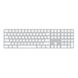 Клавиатура Apple Magic Keyboard with Touch ID and Numeric Keypad Silver (MK2C3) 5617 фото 1