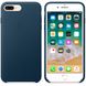 Чохол Apple Leather Case Cosmos Blue (MQHR2) для iPhone 8 Plus / 7 Plus 972 фото 3