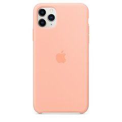 Чехол Apple Silicone Case для iPhone 11 Pro Max Grapefruit (MY1H2)