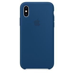 Чохол-накладка Apple синій для iPhone XS (MTF92) 4108 фото