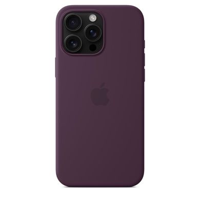 Чохол Apple iPhone 16 Pro Silicone Case with MagSafe - Plum (MYYM3)