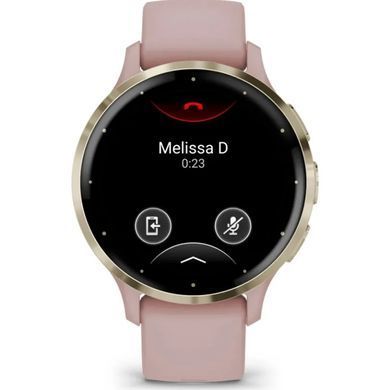 Смарт-часы Garmin Venu 3S Soft Gold S. Steel Bezel w. Dust Rose Case and S. Band (010-02785-03)