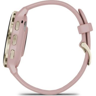 Смарт-часы Garmin Venu 3S Soft Gold S. Steel Bezel w. Dust Rose Case and S. Band (010-02785-03)