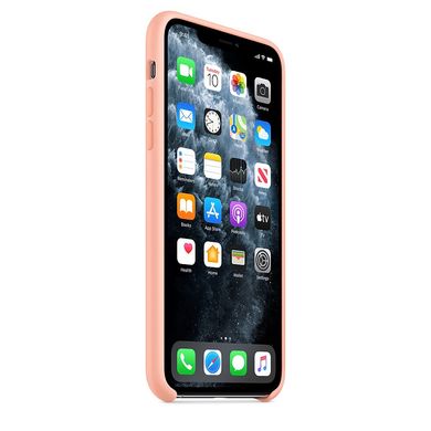 Чехол Apple Silicone Case для iPhone 11 Pro Max Grapefruit (MY1H2) 3635 фото