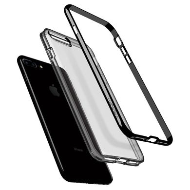 Чехол Spigen Neo Hybrid Crystal яркий черный для iPhone 7 Plus 860 фото
