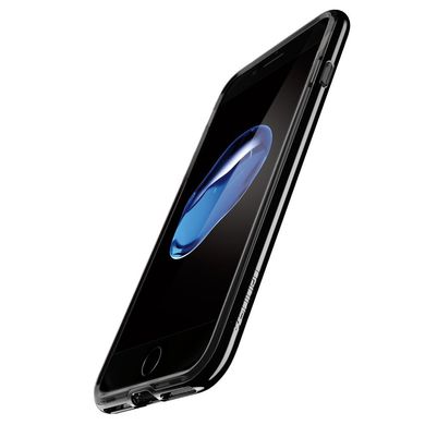 Чехол Spigen Neo Hybrid Crystal яркий черный для iPhone 7 Plus 860 фото
