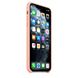 Чехол Apple Silicone Case для iPhone 11 Pro Max Grapefruit (MY1H2) 3635 фото 2