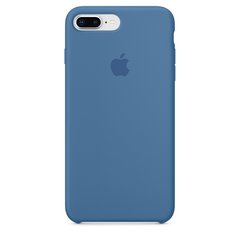 Силиконовая накладка Apple Silicone Case Denim Blue (MRFX2) для iPhone 8 Plus / 7 Plus 1857 фото