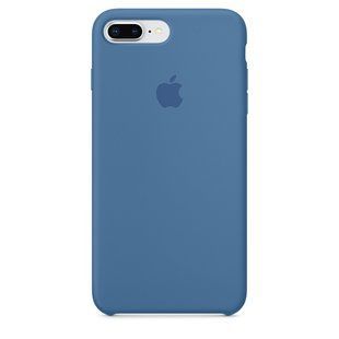 Силіконова накладка Apple Silicone Case Denim Blue (MRFX2) для iPhone 8 Plus / 7 Plus 1857 фото