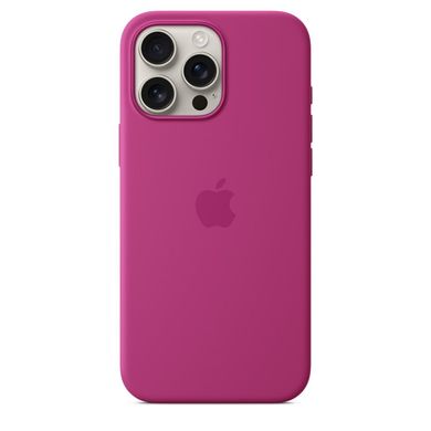 Чехол Apple iPhone 16 Pro Silicone Case with MagSafe - Fuchsia (MYYN3)