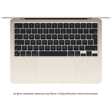 Apple MacBook Air 15" 2025 M4/10CPU/10GPU/16GB/256GB Starlight (MW1J3)