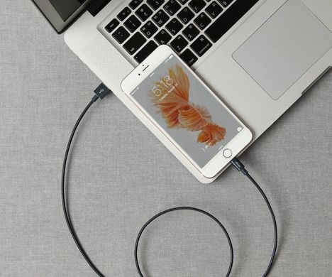 USB Кабель Elago Aluminum для iPhone, iPad (Blue) 1548 фото