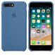 Силиконовая накладка Apple Silicone Case Denim Blue (MRFX2) для iPhone 8 Plus / 7 Plus 1857 фото 4