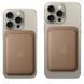 Apple iPhone FineWoven Wallet with MagSafe - Taupe (MT243)