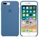 Силиконовая накладка Apple Silicone Case Denim Blue (MRFX2) для iPhone 8 Plus / 7 Plus 1857 фото 3