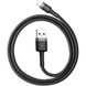 Кабель Lightning Baseus Kevlar Lightning Cable 2m Black (CALKLF-CG1) 20030 фото 4