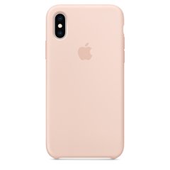 Чехол силиконовый Apple iPhone XS Silicone Case (MTF82) Pink Sand