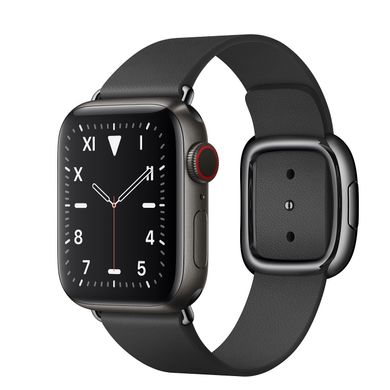 Apple Watch Series 5 Edition GPS + Cellular 40mm Space Black Titanium Case with Black Modern Buckle (MWQD2) 3499 фото