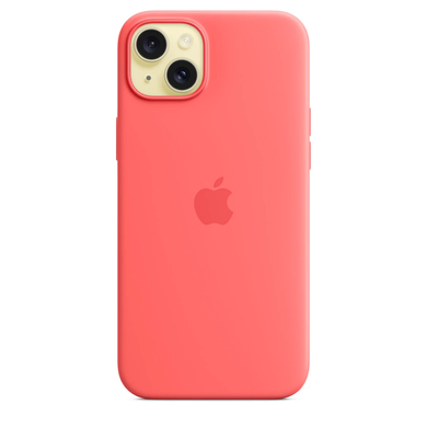 Чехол Apple iPhone 15 Plus Silicone Case with MagSafe - Guava (MT163) 7827 фото