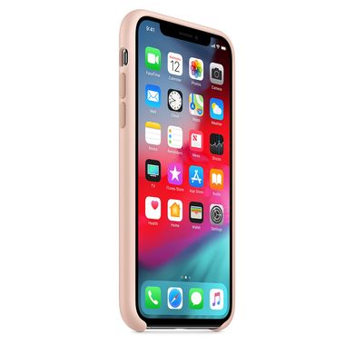 Чохол силіконовий Apple iPhone XS Silicone Case (MTF82) Pink Sand