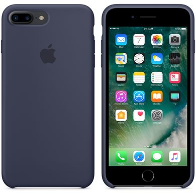 Чохол Apple Silicone Case Midnight Blue (MQGY2) для iPhone 8 Plus / 7 Plus 741 фото