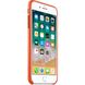 Шкіряний чохол Apple Leather Case Bright Orange (MRGD2) для iPhone 8 Plus / 7 Plus 1858 фото 2