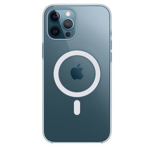 Чехол Apple Clear Case with MagSafe (MHLN3) для iPhone 12 Pro Max 3838 фото