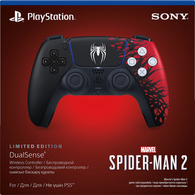 Беспроводной геймпад Sony DualSense Limited Edition - Marvel’s Spider-Man 2 5920 фото