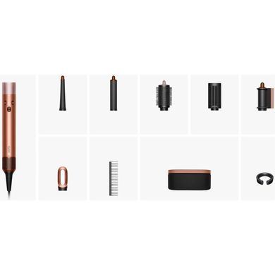 Стайлер для прямых и волнистых волос Dyson Airwrap i.d. Multi-Styler and Dryer Straight to Wavy - Amber/Silk (123682-01) EU 111326 фото