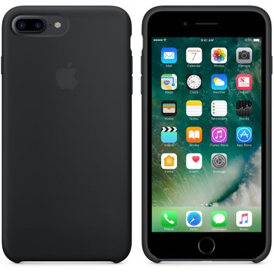 Чохол Apple Silicone Case Black (MQGW2) для iPhone 8 Plus / 7 Plus 742 фото