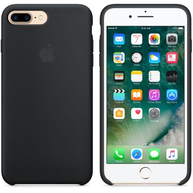 Чехол Apple Silicone Case Black (MQGW2) для iPhone 8 Plus / 7 Plus 742 фото