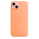 Чехол Apple iPhone 15 Plus Silicone Case with MagSafe - Orange Sorbet (MT173) 7828 фото 5