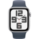 Apple Watch SE 2 GPS 40mm Silver Aluminum Case with Storm Blue Sport Band - M/L (MRE23) 4251 фото 2