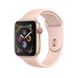 Apple Watch Series 4 (GPS+LTE) 44mm Gold Aluminum Case with Pink Sand Sport Band (MTV02) 2062 фото 1