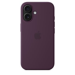 Чохол Apple iPhone 16 Silicone Case with MagSafe - Plum (MYY43)