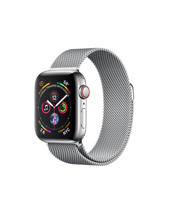 Apple Watch Series 4 (GPS+LTE) 40mm Stainless Steel Case with Milanese Loop (MTUM2) 2076 фото