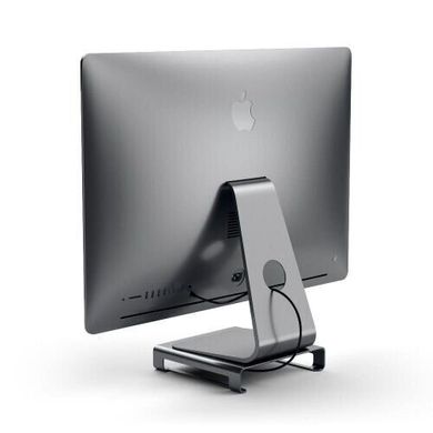 Переходник Satechi Aluminum Monitor Stand Hub Space Gray for iMac (ST-AMSHM) 3684 фото