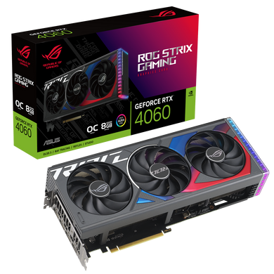 Видеокарта ASUS ROG-STRIX-RTX4060-O8G-GAMING