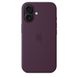 Чехол Apple iPhone 16 Silicone Case with MagSafe - Plum (MYY43)