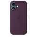 Чехол Apple iPhone 16 Silicone Case with MagSafe - Plum (MYY43)