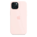 Чохол Apple iPhone 15 Silicone Case with MagSafe - Light Pink (MT0U3) 7843 фото 1
