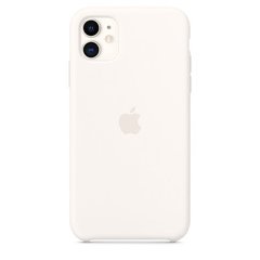 Чехол Apple Silicone Case для iPhone 11 Soft White (MWVX2)
