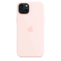 Чохол Apple iPhone 15 Plus Silicone Case with MagSafe - Light Pink (MT143) 7829 фото
