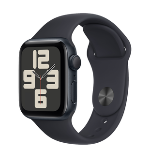 Apple Watch SE 2 GPS 44mm Midnight Aluminum Case with Midnight Sport Band S/M (MRE73) 4252 фото