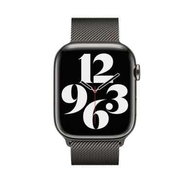 Ремешок Apple Milanese Loop Band Graphite (ML773/MYAQ2) for Apple Watch 42/44/45mm 4155 фото