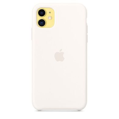 Чехол Apple Silicone Case для iPhone 11 Soft White (MWVX2) 3671 фото