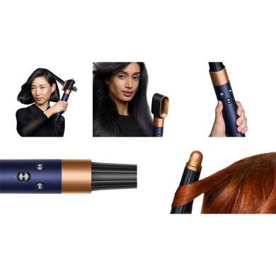 Стайлер для прямых и волнистых волос Dyson Airwrap i.d. Multi-Styler and Dryer Straight+Wavy - Prussian Blue/Rich Copper (107163-01) EU 111327 фото