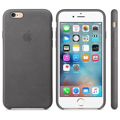 Чохол Apple Leather Case Storm Gray (MM4D2) для iPhone 6/6s 288 фото