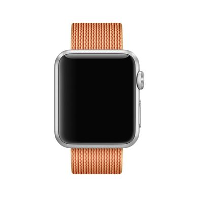 Ремінець Apple 38mm Gold/Red Woven Nylon для Apple Watch 404 фото