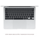 Apple MacBook Air 15" 2025 M4/10CPU/10GPU/16GB/512GB Silver (MW1H3)